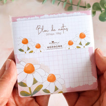 Cargar imagen en el visor de la galería, Bloc de notas Margaritas