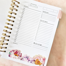 Cargar imagen en el visor de la galería, CUADERNO PEONÍAS | ORGANIZADOR DIARIO