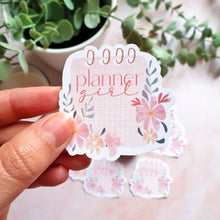 Cargar imagen en el visor de la galería, Planner Girl - Pegatina troquelada para agenda