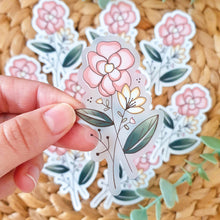 Cargar imagen en el visor de la galería, Sticker flores primaverales | Fondo transparente