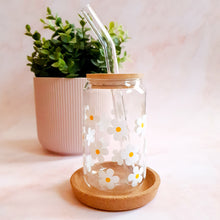 Cargar imagen en el visor de la galería, Vaso cristal con tapa Spring Love