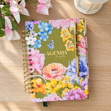 Cargar imagen en el visor de la galería, Agenda Perpetua A5 Floral Creativa · Organiza y Decora
