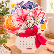 Cargar imagen en el visor de la galería, Calendario de mesa 2027 | Diseño floral

