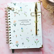 Cargar imagen en el visor de la galería, Cuaderno de lectura | Reading Journal | Book Journal
